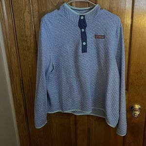 Euc women's XL Vineyard Vines diamond quilted Shep shirt sweater